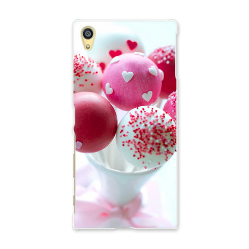 SO-01H Xperia Z5 エクスペリアz5 Sony ソニー docomo ドコモ スマホ カバー ケース スマホケース スマホカバー PC ハードケース 000905 スイーツ ハート